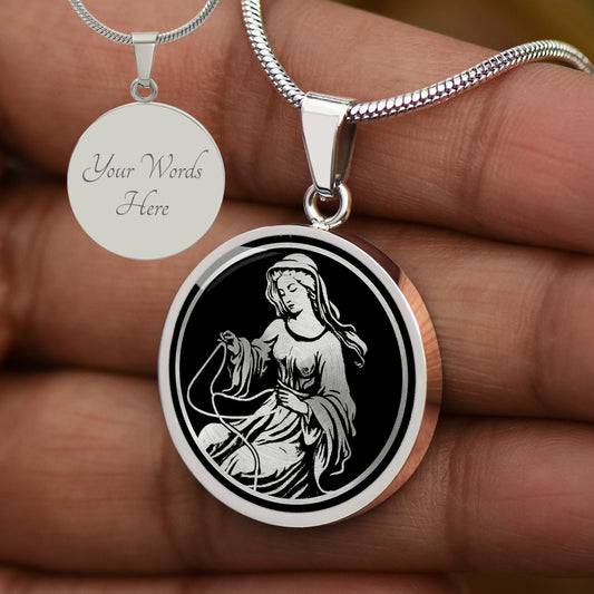 Custom Mary Untier of Knots Necklace