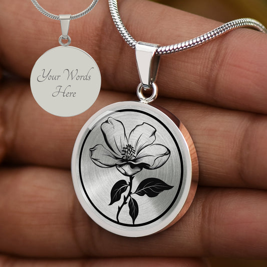 Custom Magnolia Necklace