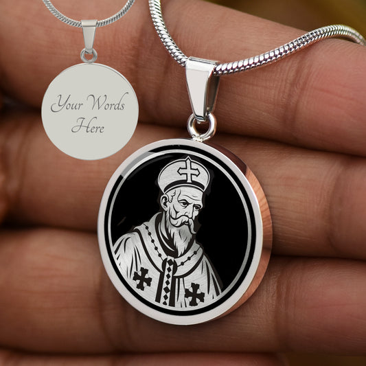 Custom Saint Nicholas Necklace