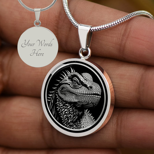 Custom Bearded Dragon Necklace