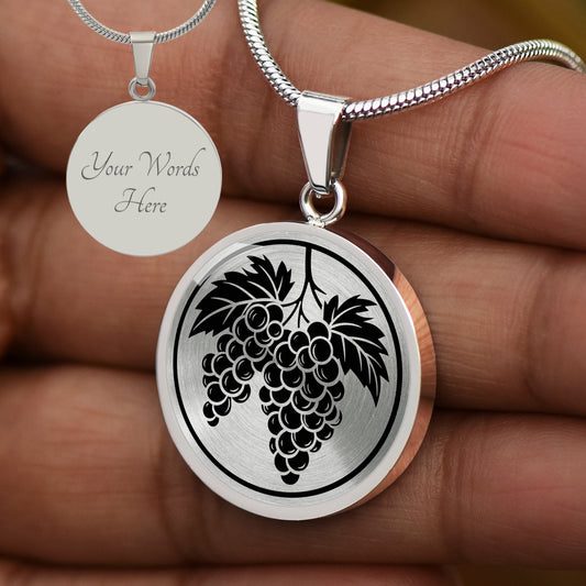 Custom Grapes Necklace