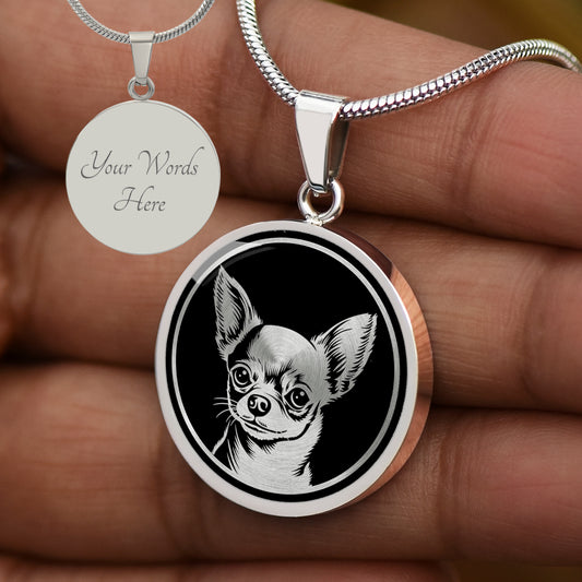 Custom Chihuahua Necklace