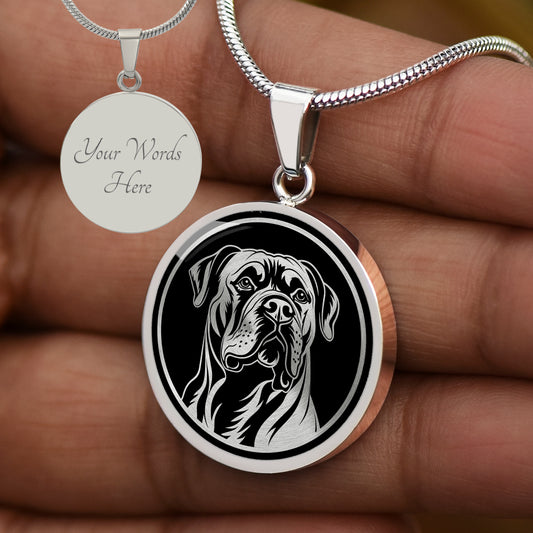 Custom Cane Corso Necklace