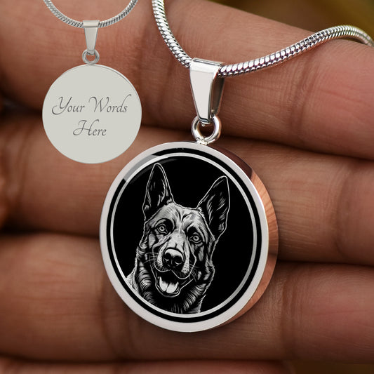 Customer Dutch Shepherd Necklace