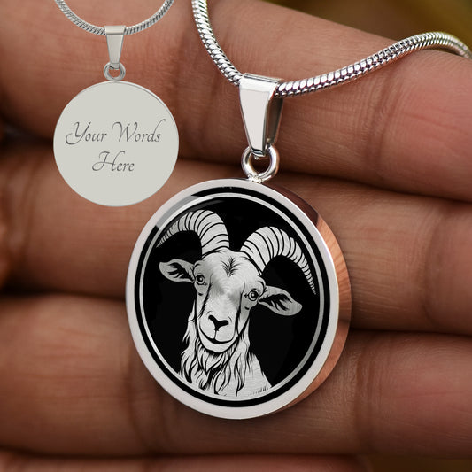 Custom Goat Necklace