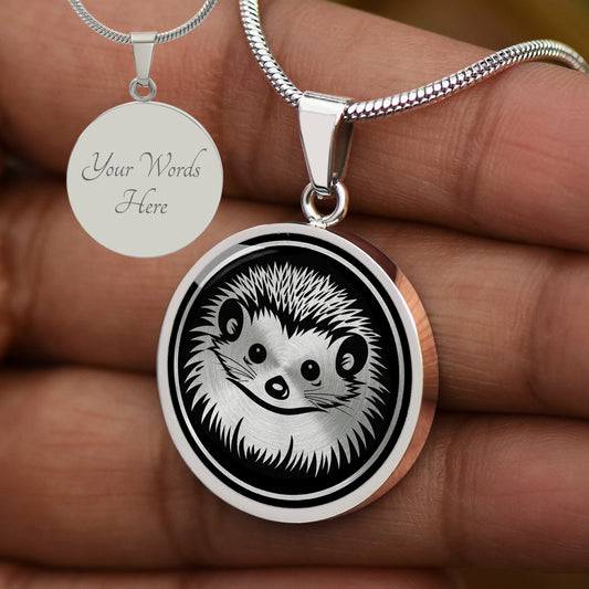 Custom Hedgehog Necklace