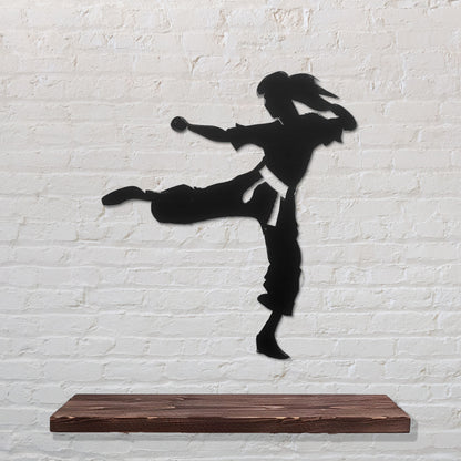 Karate Metal Wall Art