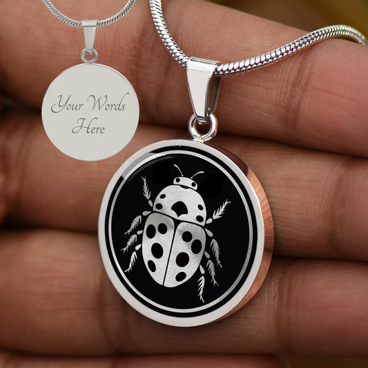 Custom Ladybug Necklace