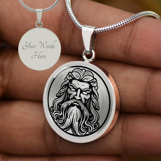 Custom Celtic God Lugh Necklace