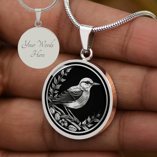 Custom Mockingbird Necklace