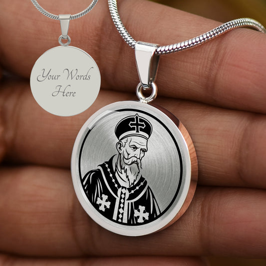 Custom Saint Nicholas Necklace