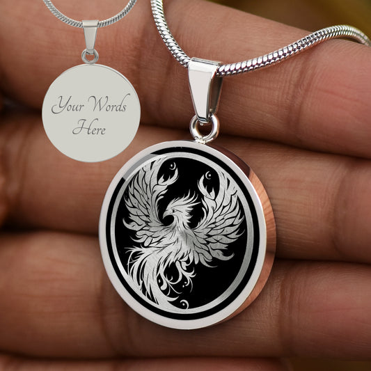 Personalized Phoenix Necklace
