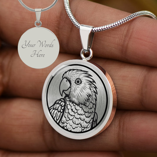 Custom Parakeet Necklace