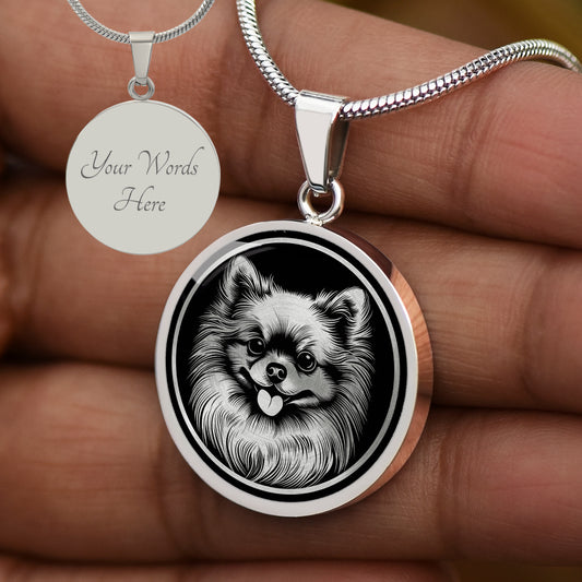 Custom Pomeranian Necklace