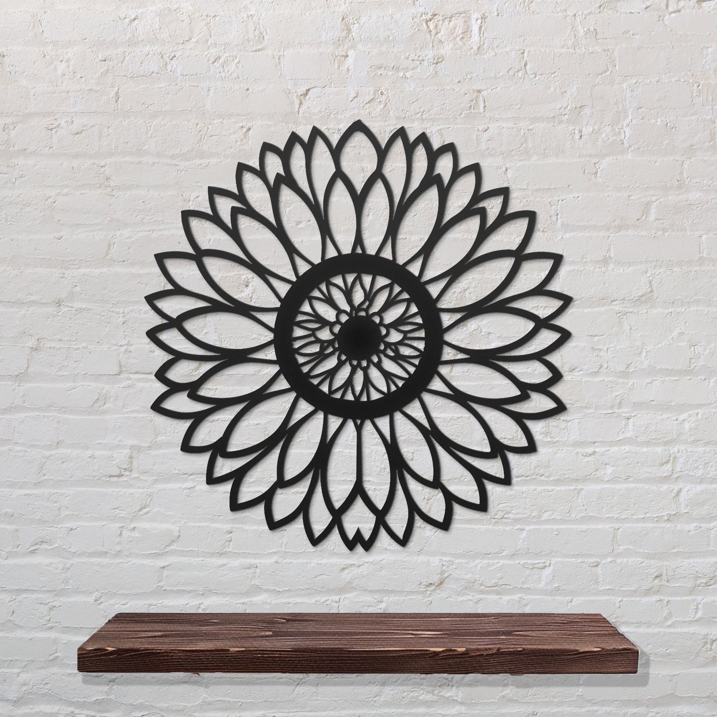 Sunflower Metal Wall Art