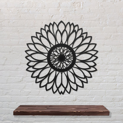 Sunflower Metal Wall Art