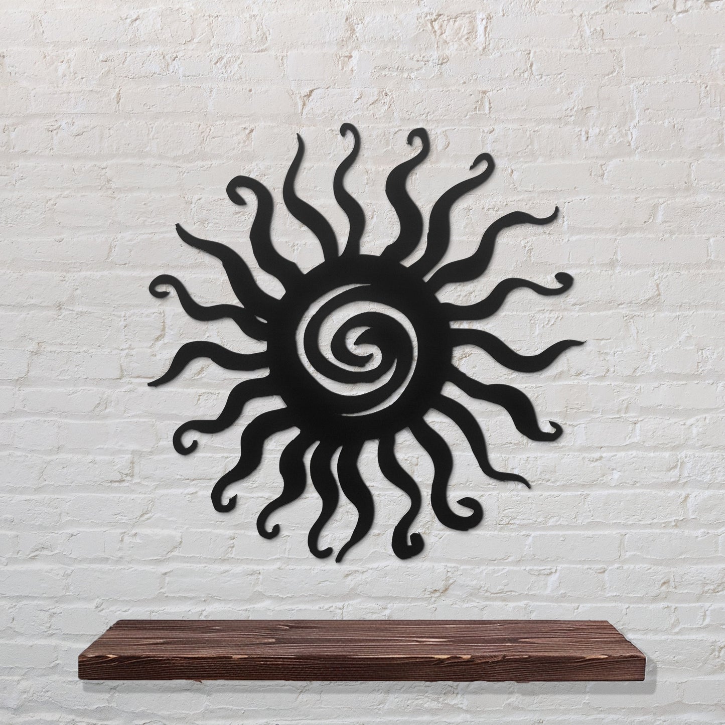 Wacky Sun Metal Wall Art