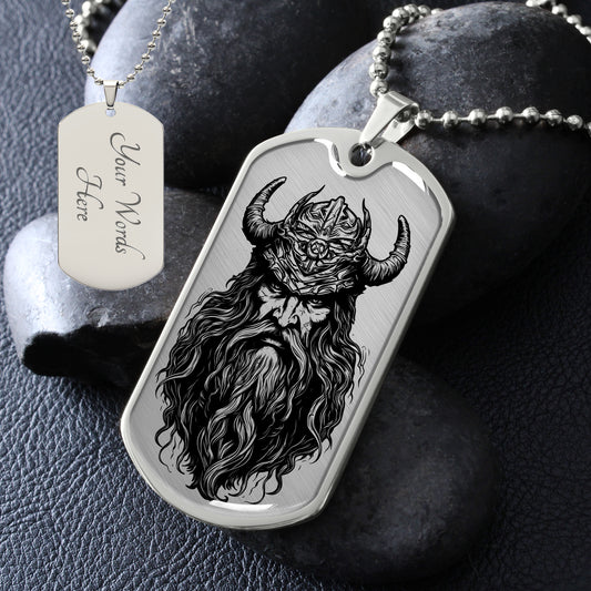 Custom Men's Odin Necklace