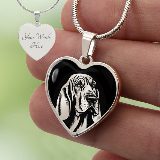 Custom Bloodhound Necklace