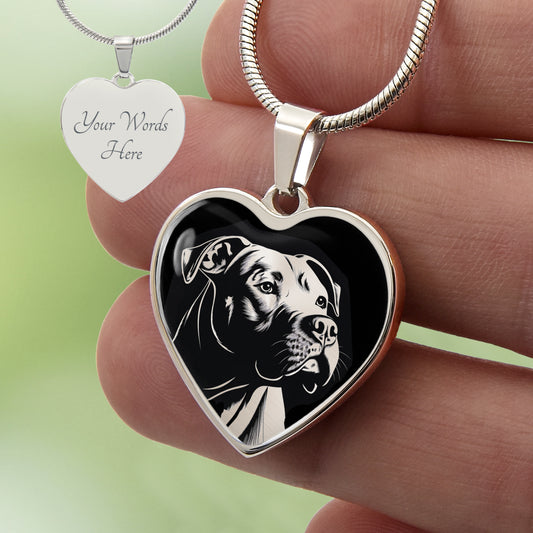 Custom Pitbull Terrier Necklace
