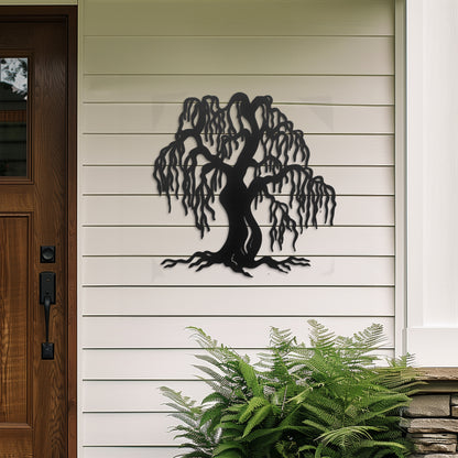 Willow Tree Metal Wall Art