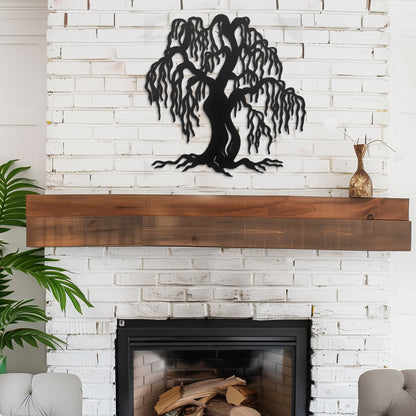 Willow Tree Metal Wall Art