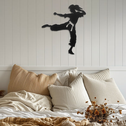 Karate Metal Wall Art