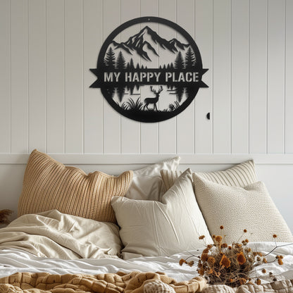 Custom Cabin Metal Wall Art