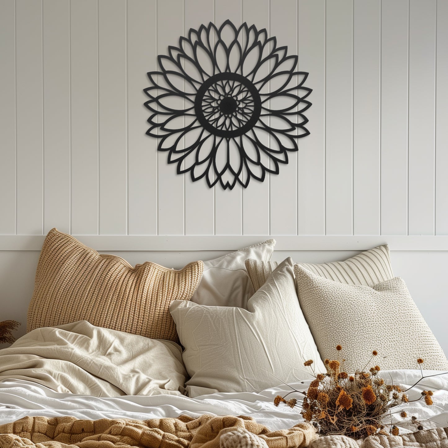 Sunflower Metal Wall Art