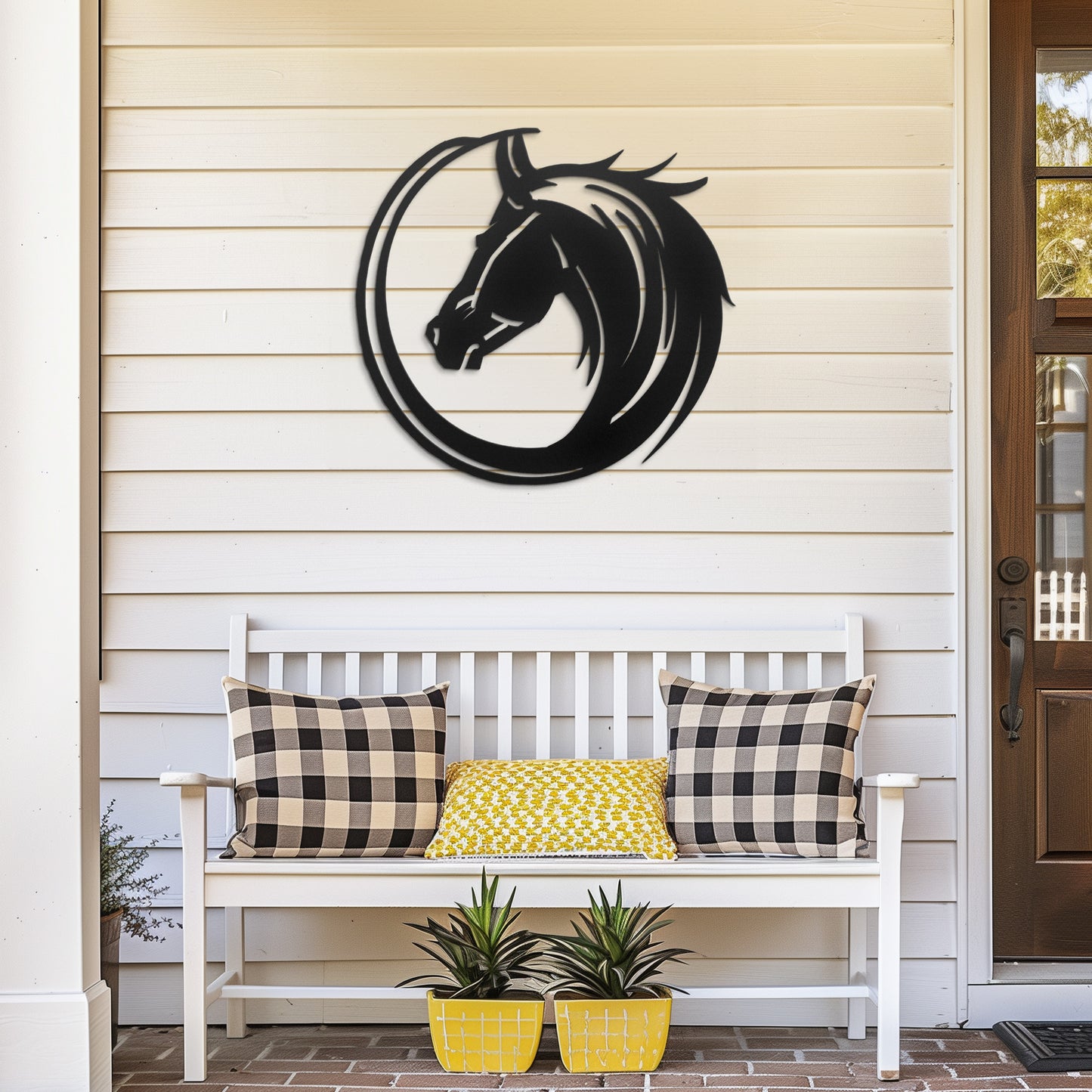 Horse Metal Wall Art