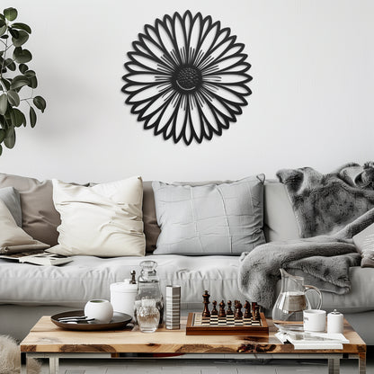 Daisy Flower Metal Wall Art