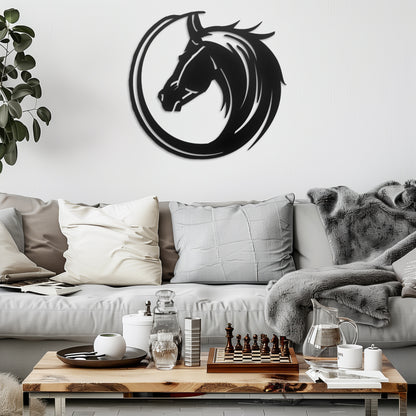 Horse Metal Wall Art