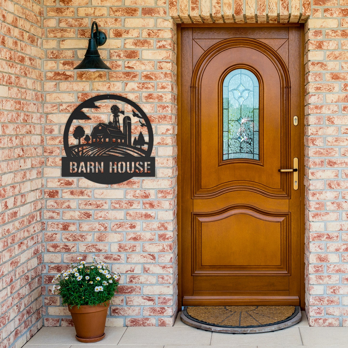 Metal Barn Sign, Farm Metal Wall Art