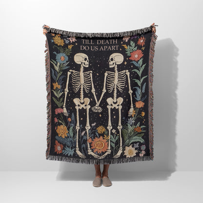 Till Death Do Us Apart - Woven Blanket