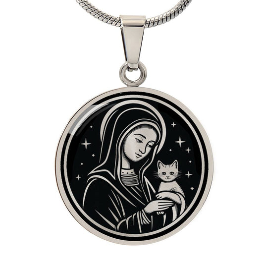 Custom Saint Gertrude Necklace