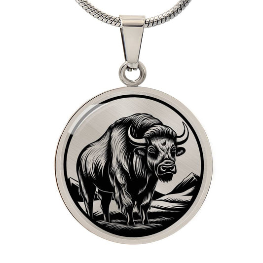 Custom Buffalo Necklace