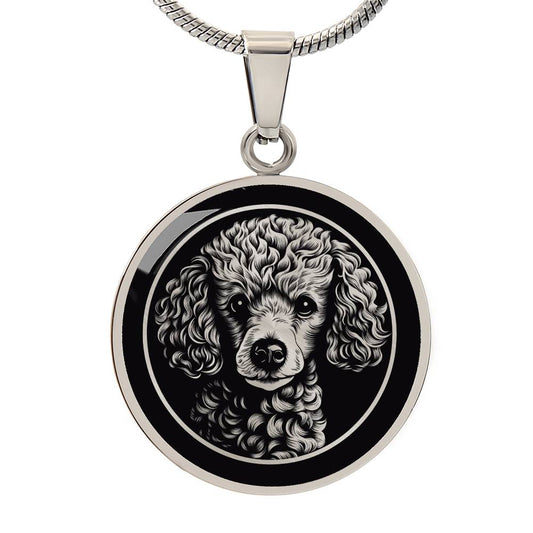 Custom Miniature Poodle Necklace