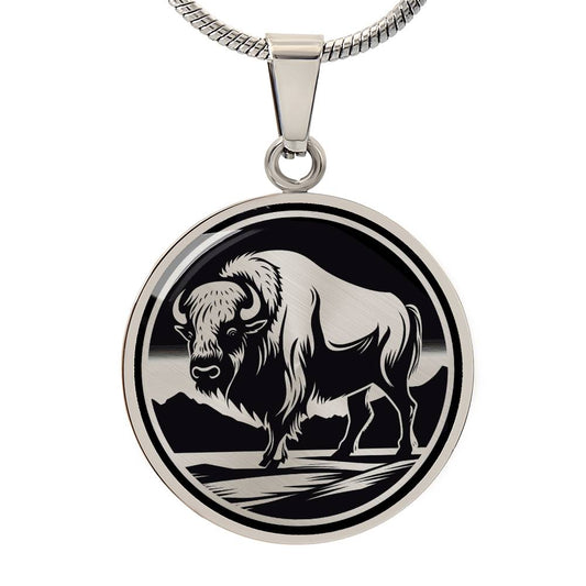 Custom Buffalo Necklace