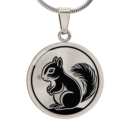 Custom Squirrel Necklace