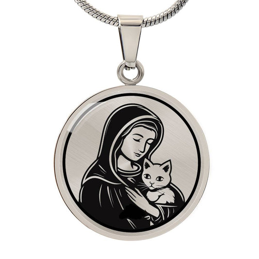 Custom Saint Gertrude Necklace