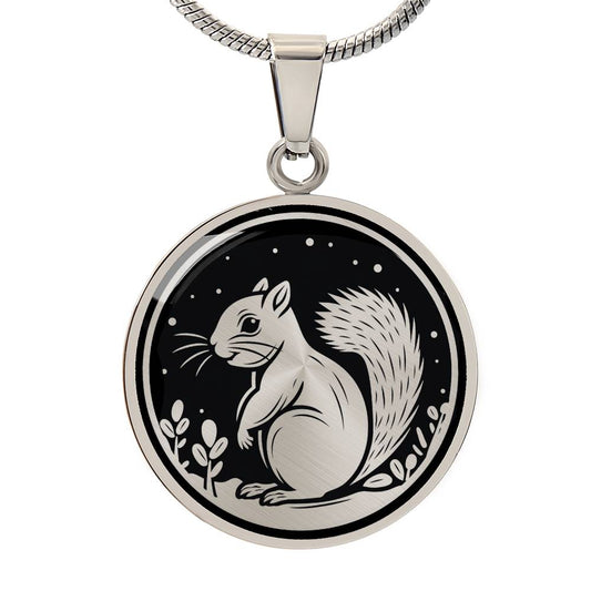 Custom Squirrel Necklace