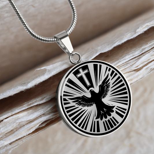 Custom Holy Dove Necklace