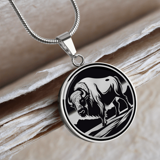 Custom Buffalo Necklace