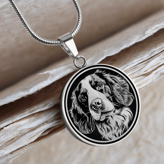 Brittany Spaniel Necklace