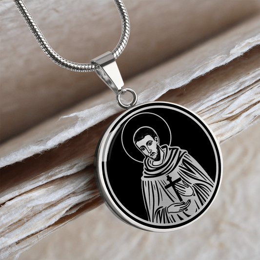 Custom Saint Peregrine Necklace