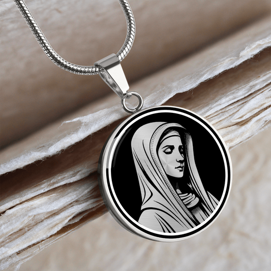 Custom St. Monica Necklace