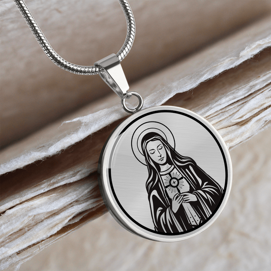 Custom Saint Clare Necklace