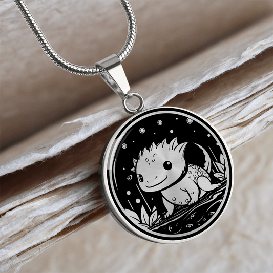 Custom Axolotl Necklace