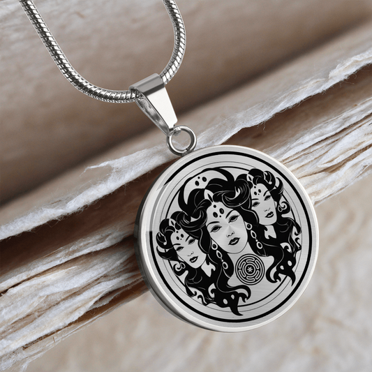 Custom Hecate Goddess Necklace