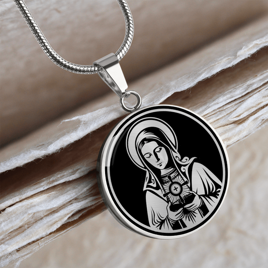 Custom Saint Clare Necklace